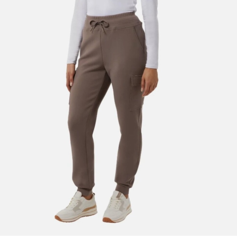 32 Degrees Heat Cargo Jogger Women’s Super Soft Stretch Loungewear Sz XXL TAN